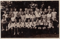 School in Horní Růžodol, Liberec, 1954/55