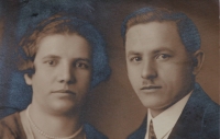 Parents the Čecháks, 1922