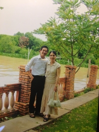 Dovolená s manželkou v roce 2008