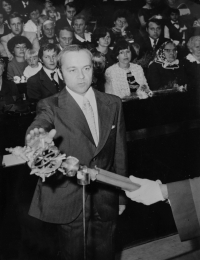 The graduation at the Faculty of Electrical Engineering, Brno University of Technology, 1978

