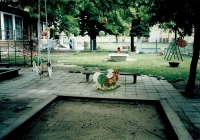 Kindergarten area after its restitution from the state, early 1990s