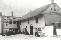 Butcher's shop after reconstruction in 1930