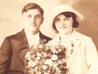 Rodiče pamětníka Franz a Elisabeth Kräusslovi, 1932