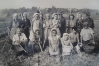 Villagers from the native village Pavlovac 

