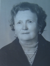 His mother Marie Vaňousová