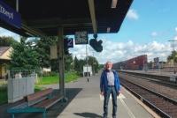 Cesta do Tachova, stanice Wiesau, září 2019