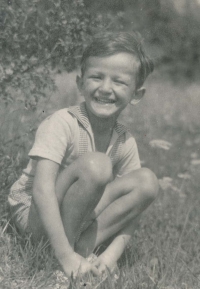 1956, in kindergarten in Hadovka, Prague 6