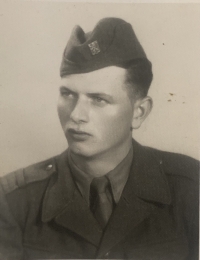 Vincent Hollý as a soldier