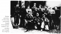 a group of partisans from the II. Slovak partisan brigade of M.R.Stefanik ( later II. Slovak national partisan brigade of K.K.Popov)