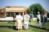 In the Ashram Indian-Austrian Fellowship - Austrian-Indian Society, Pali District in the state of Rajasthan. (1989)
