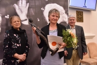 Milena Černá at the Olga Havel Award ceremony