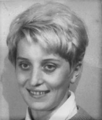 Dobový portrét pamětnice z roku 1966 