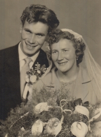 Wedding photograph – Jan and Růžena Valčík 
