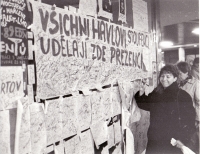 Velvet revolution II., Prague, 1989

