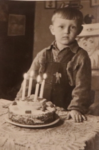 Celebration of fourth birthday