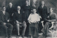 Josef and Justýna Loukota – the witness’s grandparents – and their children (from the left: Emil, Naděžda, Anna, Jaroslav, Václav)