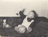 Zdeněk Žampa, childhood photograph (1957)