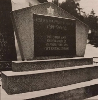 Monument to the fallen in the SNP 1944 - 1945 in Uhrovské Podhradie