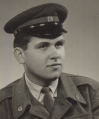 Jaroslav Loukota during military service, 1960s