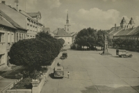 Náměstí v Kostelci nad Orlicí, 1961
