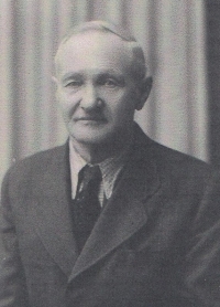 Portrait of grandfather Jan Kraman - in České Velenice
