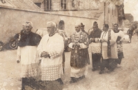 First Mass of P. Josef Hurych in 1931 in Široký Důl