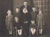 Antonín Hurych's parents and younger siblings