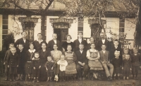 Family of Jindřich Kána in Petřvald 