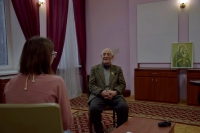 Ihor Oleshchuk during the interview