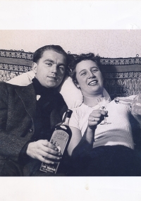 Parents František and Gertrude Patzelt, 1941
