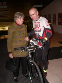 Zdeněk Hübner with Nina Ingrišova