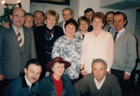 Teachers of trade school for construction workers. Plzeň, 1990's