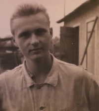 Václav Kulhánek in his youth
