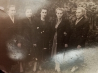 1952 in Vinnytsia, Halyna Ustymivna Hordienko second from left 