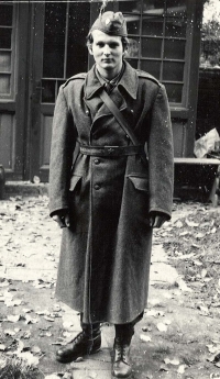 Jan Pirk na vojenské katedře vysoké školy, přelom 60. a 70. let 20. století 