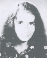Angelika Grassme v roce 1972, po několika schůzkách se Stasi
