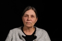 Jana Hlavsová during recording in the Prague studio on 12 December 2020