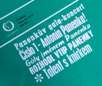 The back cover of the book Solo for Panenka with newspaper headlines 