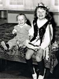 Zbigniew Podleśny's son Richard and daughter Renata