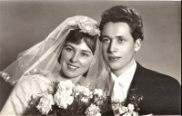 Wedding photo of Zbigniew Marian Podleśny and Anna D.