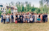 The Pedagogical team of the primary school Máj II in České Budějovice, 1997
