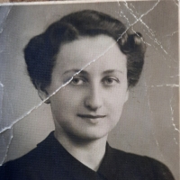 Mother Olga Friedrich, born Kreisz