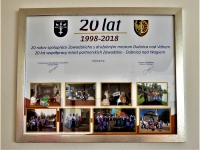 20 years anniversary of twinning city Dubnica nad Váhom and city Zawadzkie