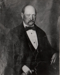 Leopold Saxl (1814 - 1872), probably the younger brother of Josef Daniel Saxl, who lived in v Žampach by Žamberk
