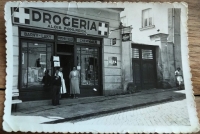 First drugstore of Alois Pohlreich in Banska Stiavnica