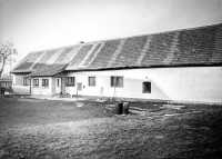 Family farm after reconstruction and before demolition, 1986
