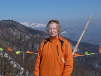 Kateřina Javorská during hiking