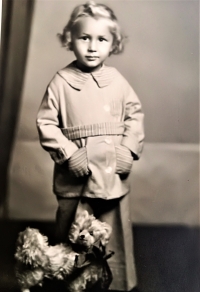 Zbigniew Podleśny as three years old child