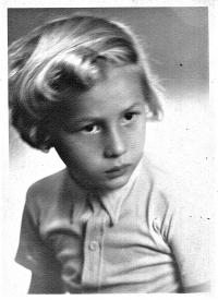 Zbigniew Podleśny as four years old child 