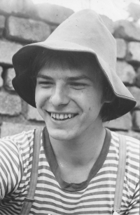 Jan Hrabina in the Bohnice psychiatric hospital, summer of 1974